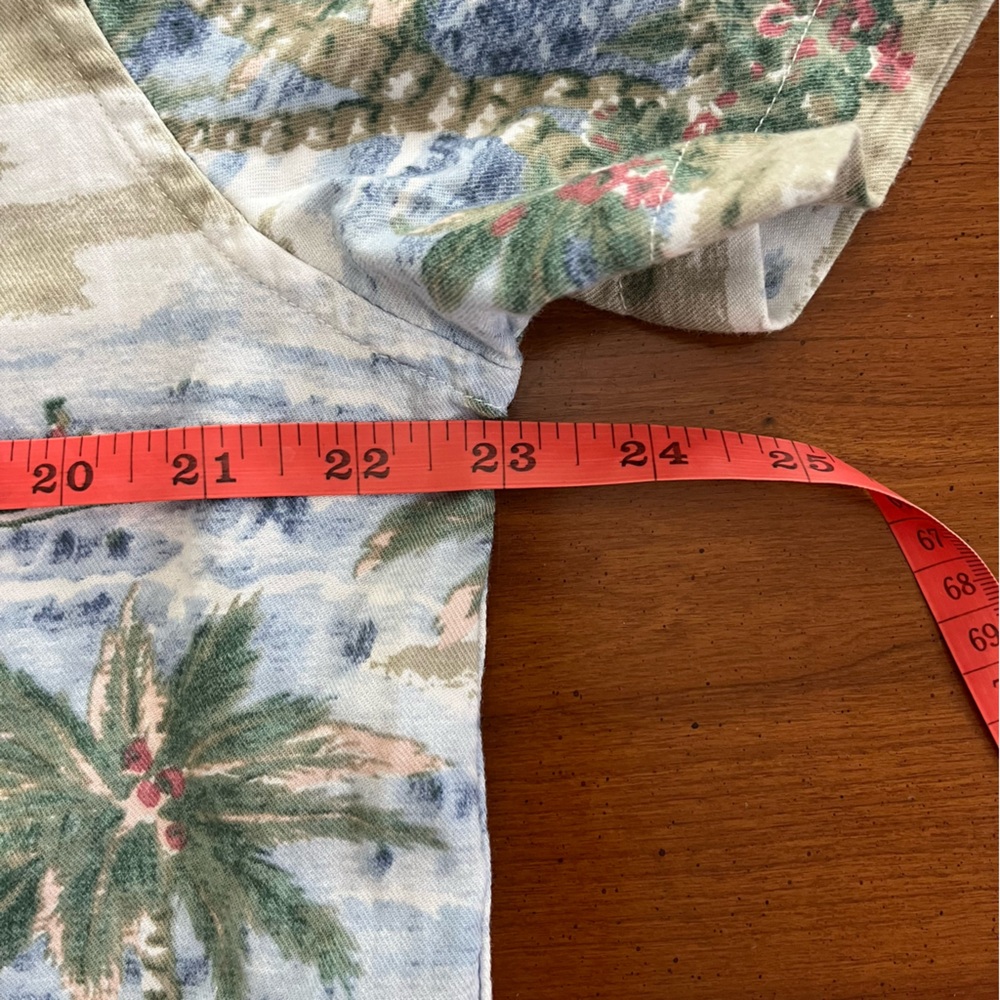 🌴 Abercrombie & Fitch XL Hawaiian Floral Palm Tree Shirt Beach Vacation Cruise - Picture 5 of 11